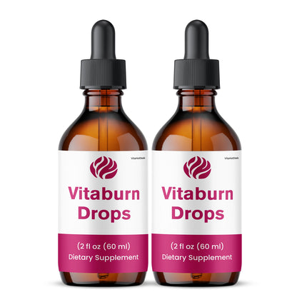 Vitaburn Drops (2 Pack) | Daily Formula