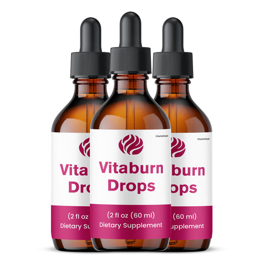 Vitaburn Drops (3 Pack) | Daily Formula