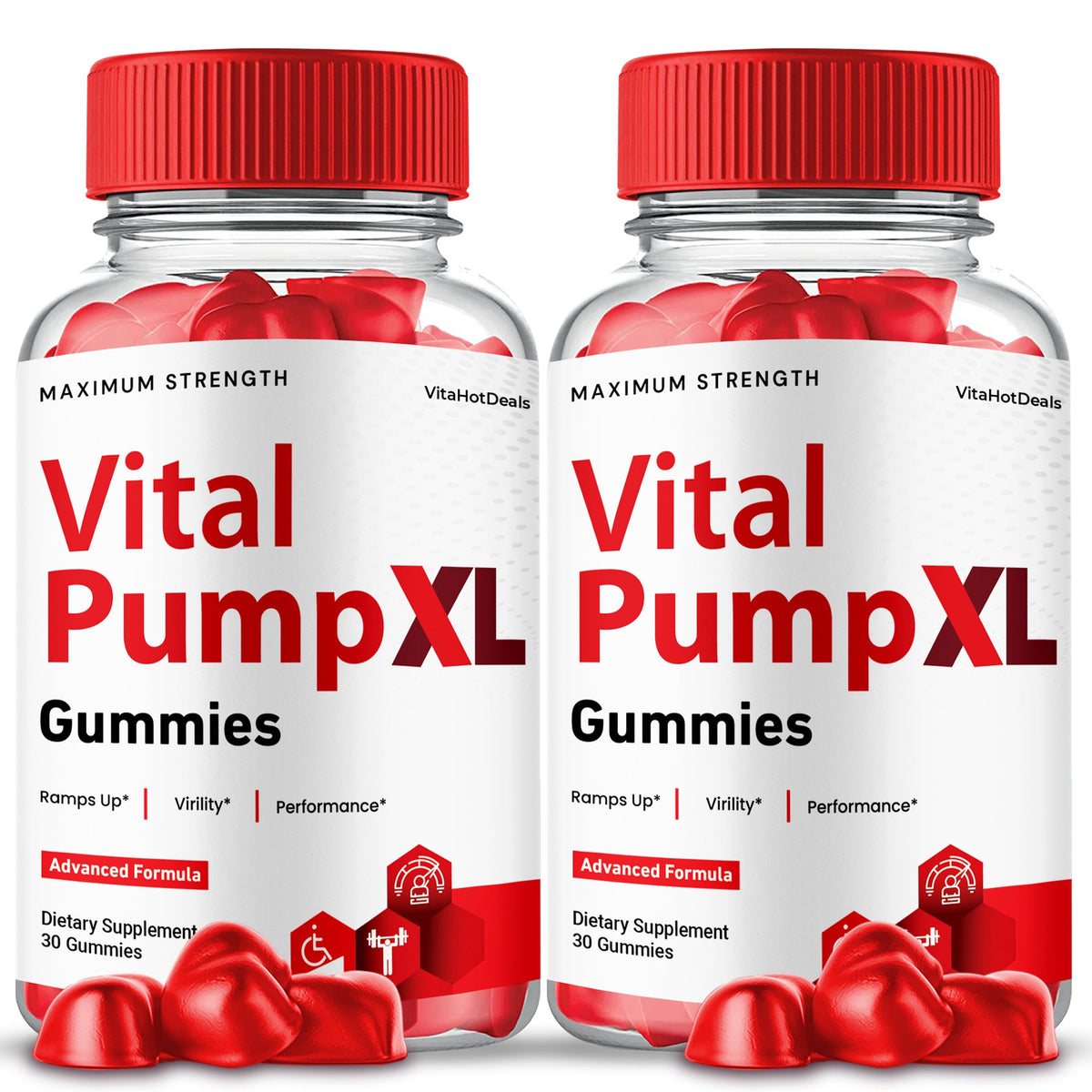 Vital Pump XL Gummies (2 Pack)