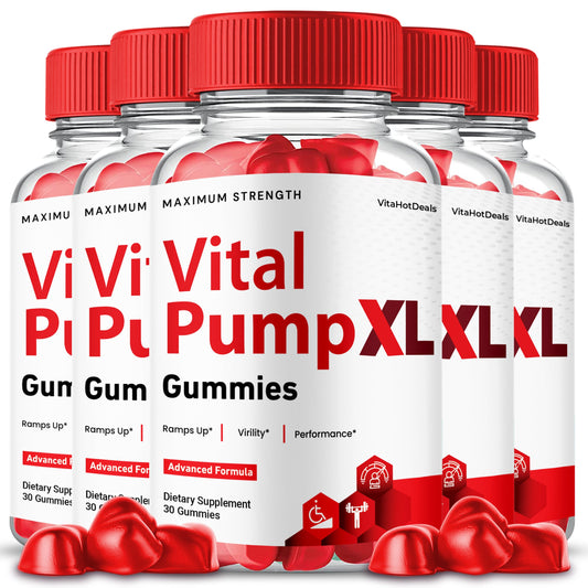 Vital Pump XL Gummies (5 Pack)