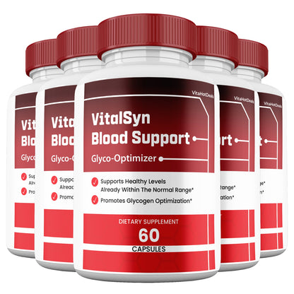 VitalSyn Blood Support Capsules (5 Pack) | Daily Formula