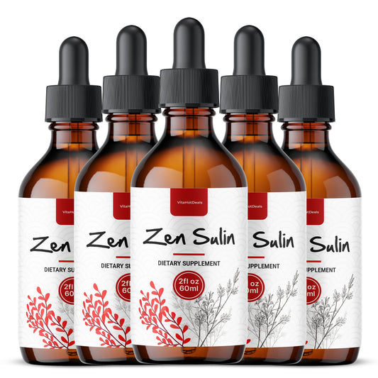 Zen Sulin Drops (5 Pack) | Daily Formula