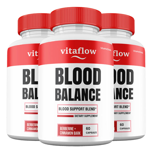 VitaFlow Blood Balance capsules (3 Pack)
