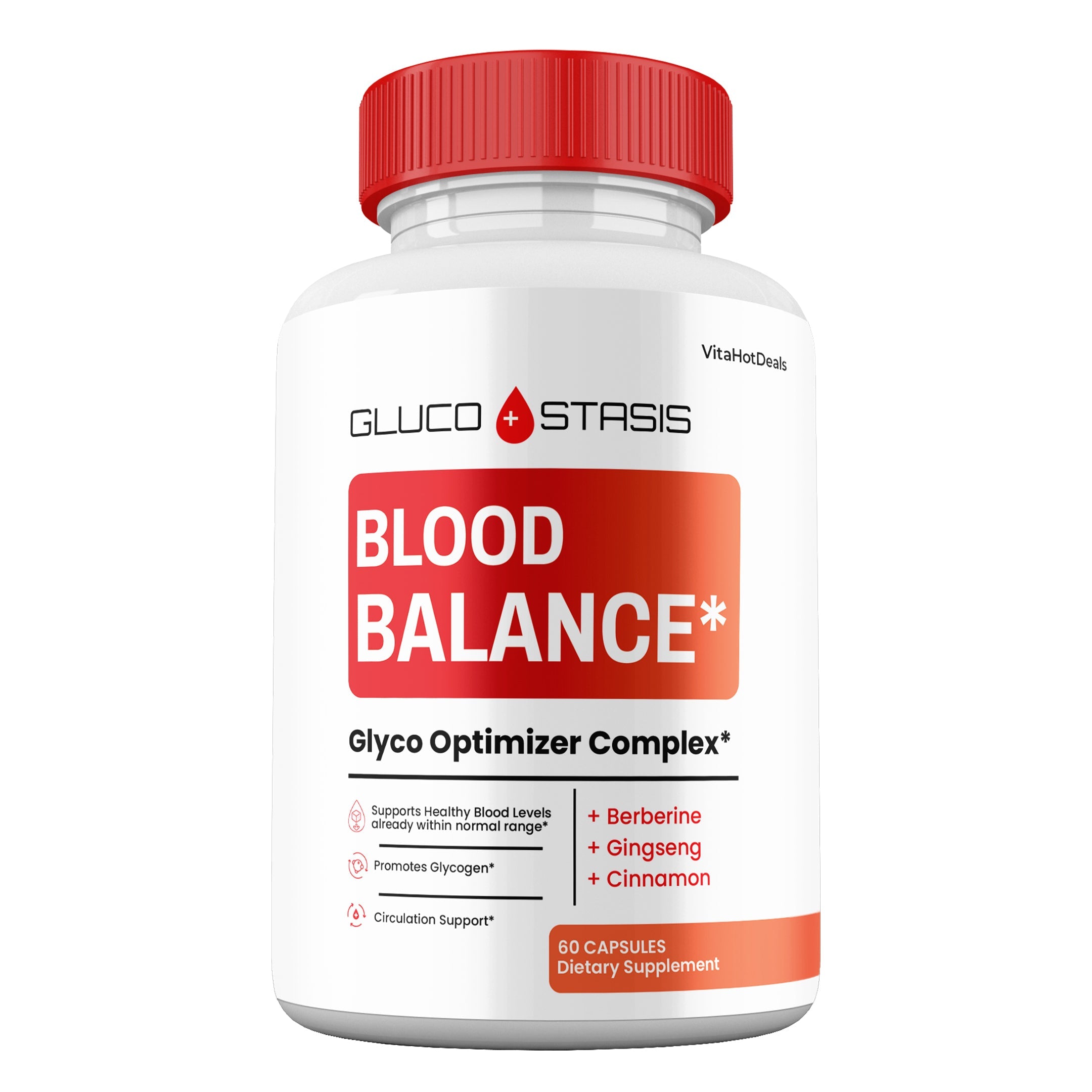 Gluco Stasis Blood Balance Capsules (1 Pack)