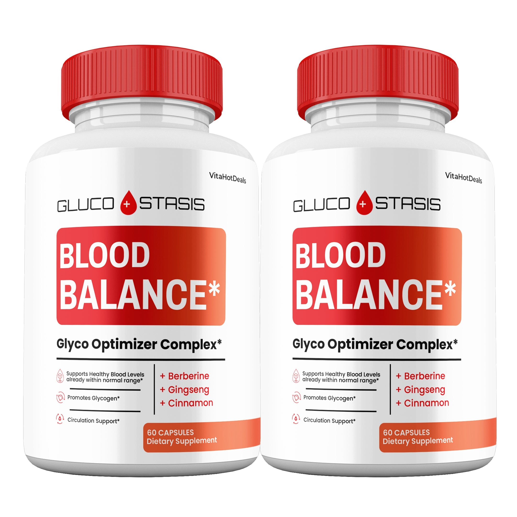 Gluco Stasis Blood Balance Capsules (2 Pack)