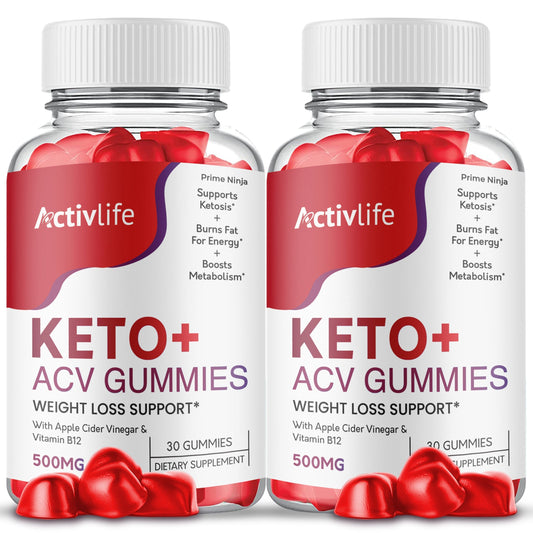 Activlife Keto ACV Gummies (2 Pack) - Vita Hot Deals