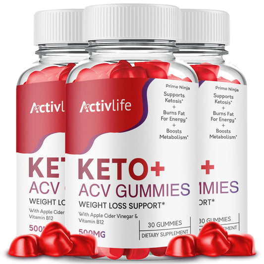 Activlife Keto ACV Gummies (3 Pack) - Vita Hot Deals