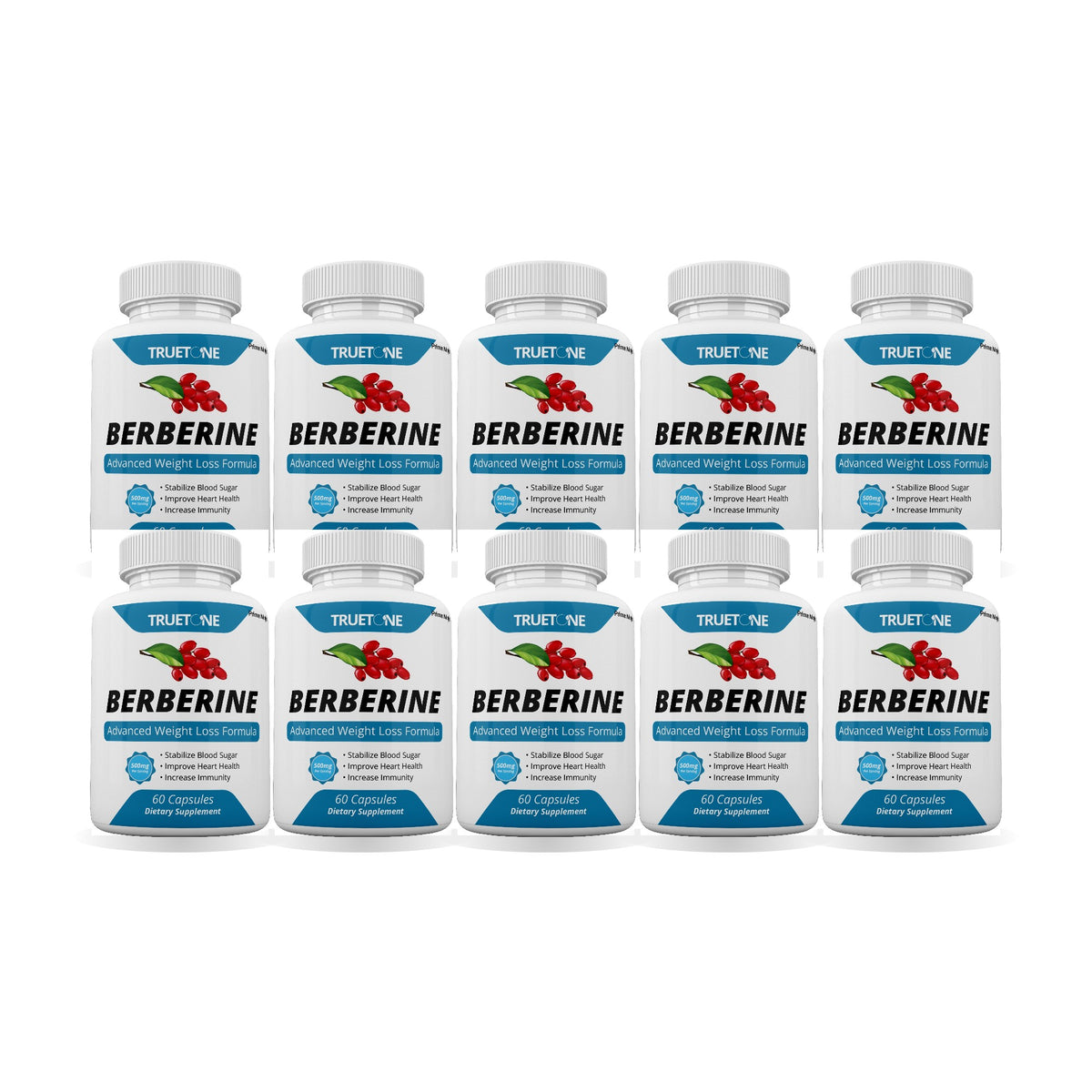 BERBERINE Advanced Weight Loss 10 Pack – 10 bottles