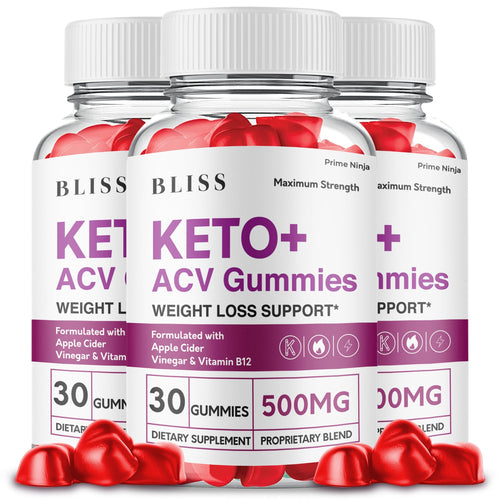 Bliss Keto ACV Gummies (3 Pack) - Vita Hot Deals