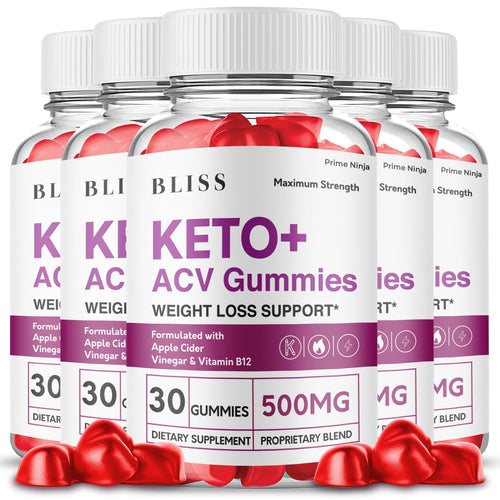 Bliss Keto ACV Gummies (5 Pack) - Vita Hot Deals