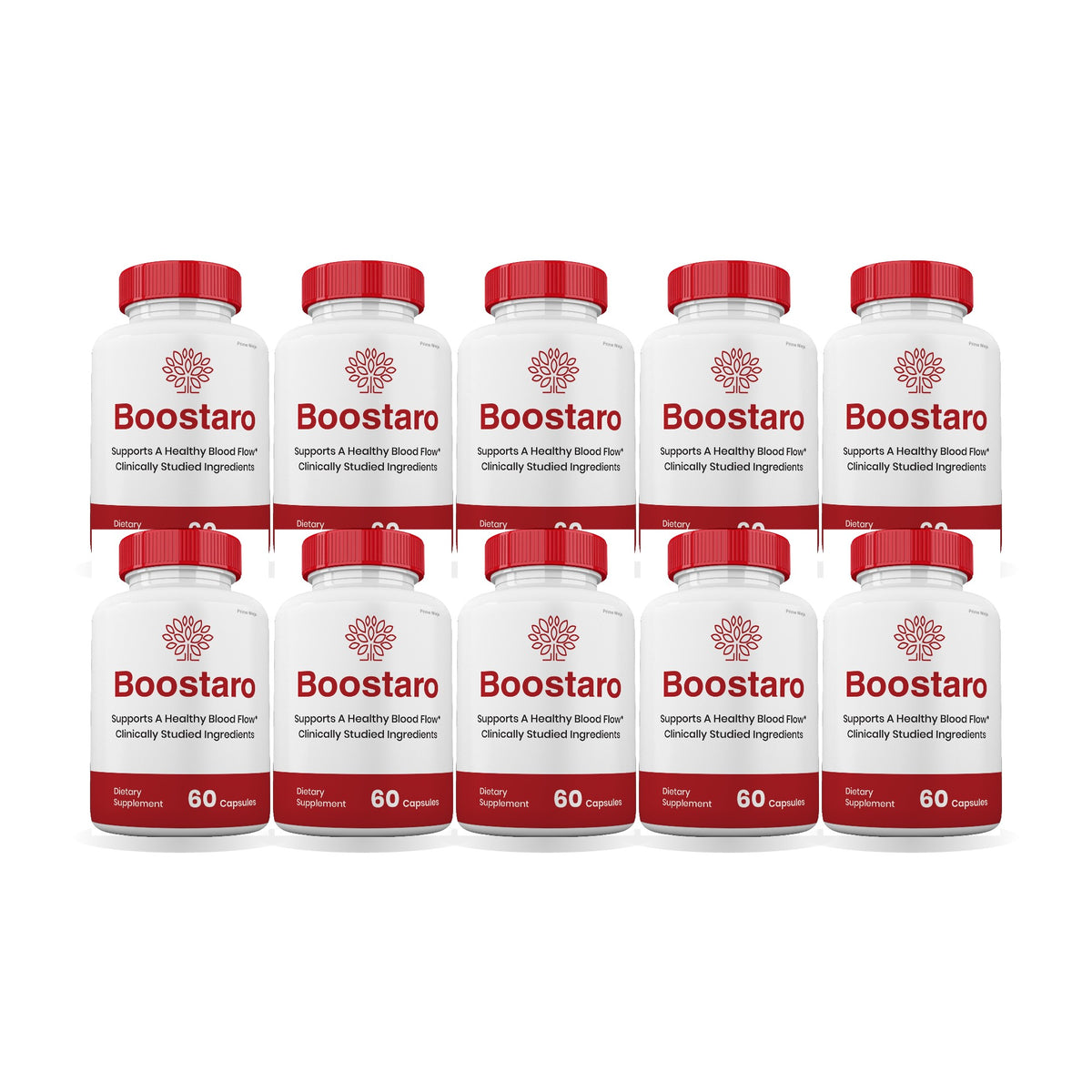 Boostaro Capsules 10 Pack – 10 bottles
