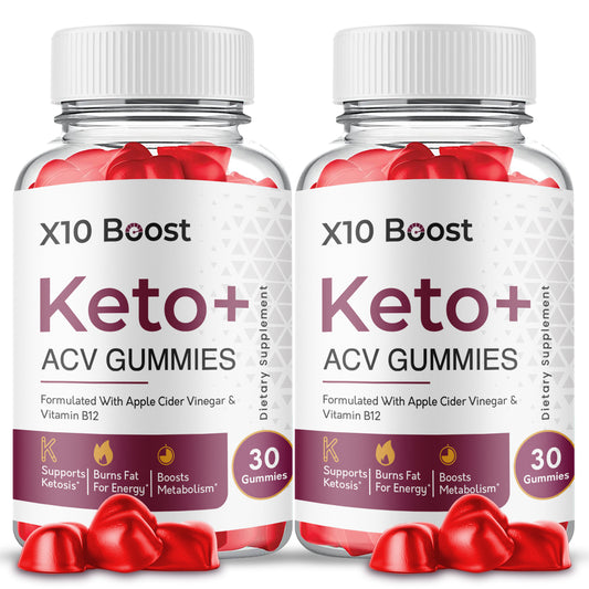 X10 Boost Keto ACV Gummies – PeopleRoutine