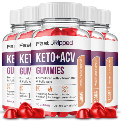 Fast Ripped Keto ACV Gummies – PeopleRoutine