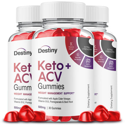 Destiny Keto ACV Gummies – PeopleRoutine