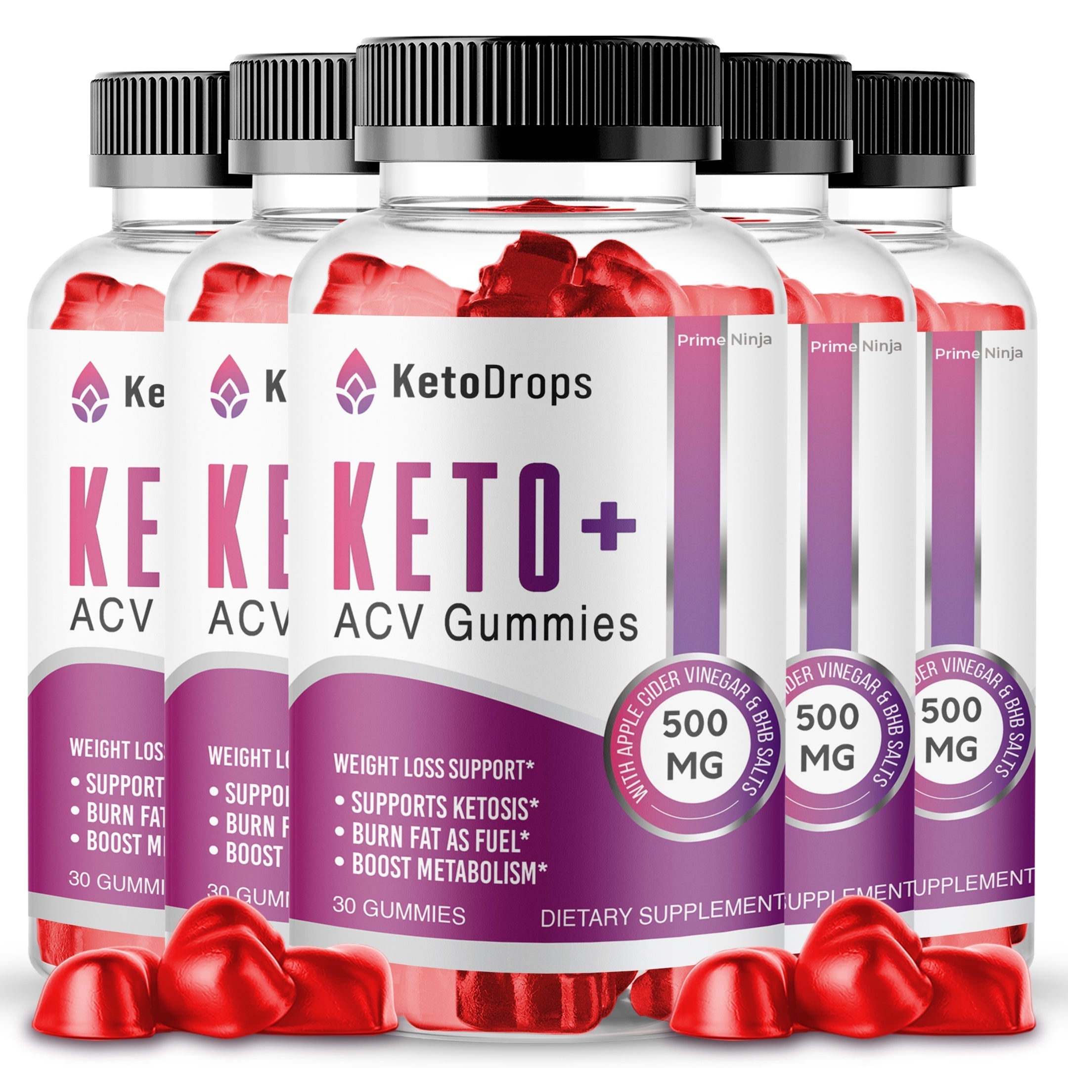 Keto Drops ACV Gummies (3 Pack) - Vita Hot Deals