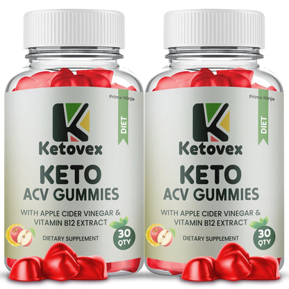 Ketovex Keto ACV Gummies (2 Pack) - Vita Hot Deals