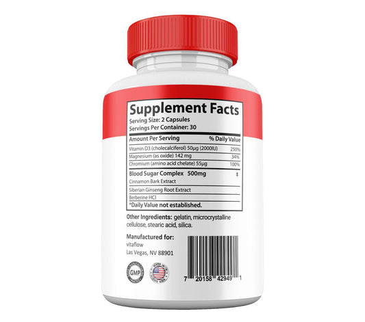 VitaFlow Blood Balance capsules (1 Pack) | Daily Formula