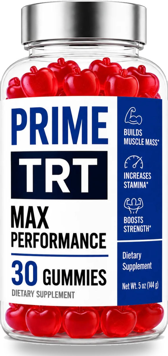 Prime TRT Max Performance Gummies, 1 bottle