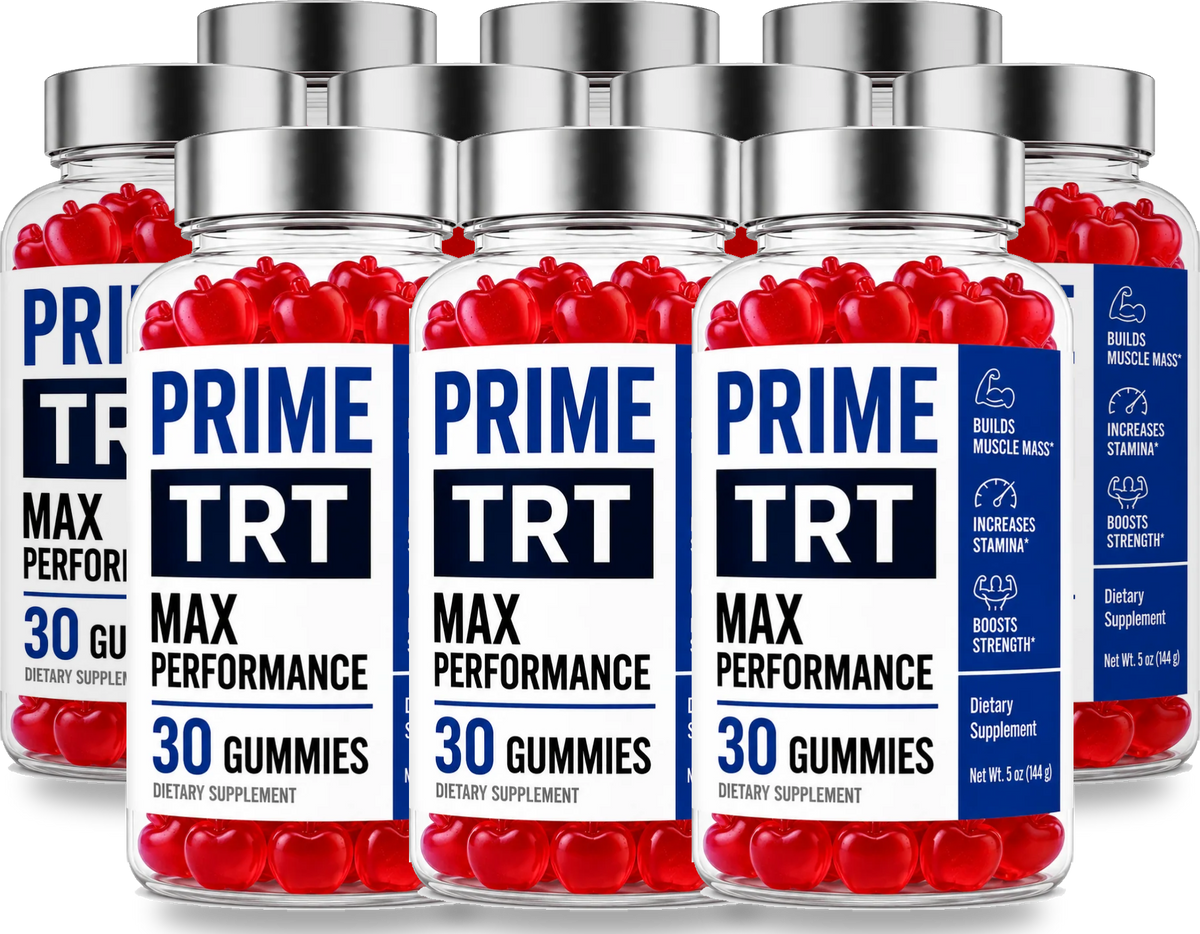 Prime TRT Max Performance Gummies, 10 bottles