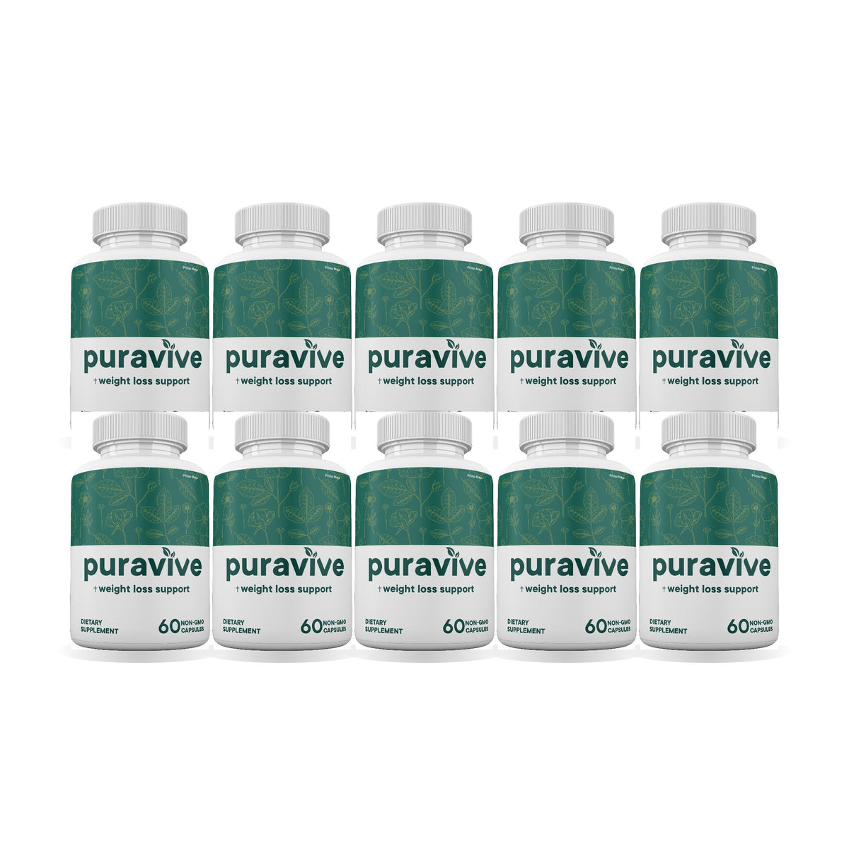 Puravive Pills 10 Pack – 10 bottles