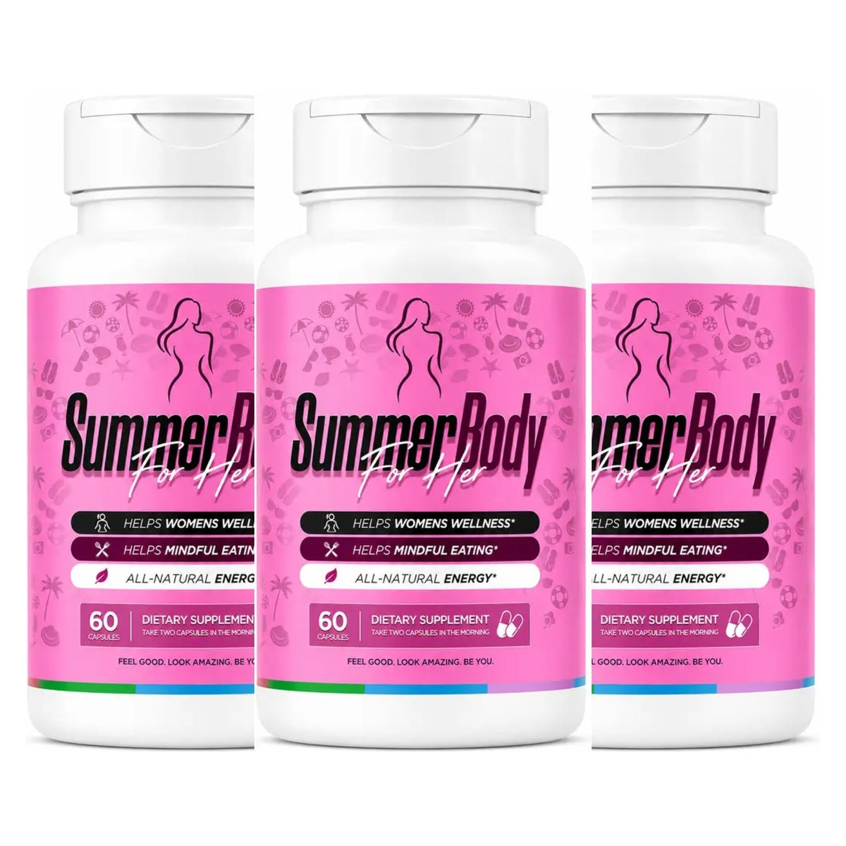 Summer Body For Her 3 bottles