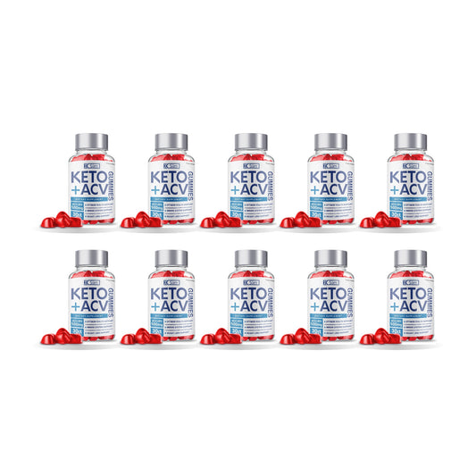 XSlim Keto + ACV Gummies 10 Pack – 10 bottles