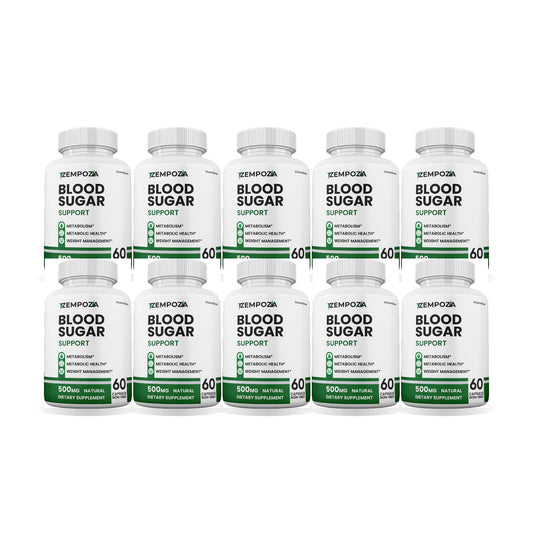 Zempoza Blood Sugar Support 10 Pack – 10 bottles